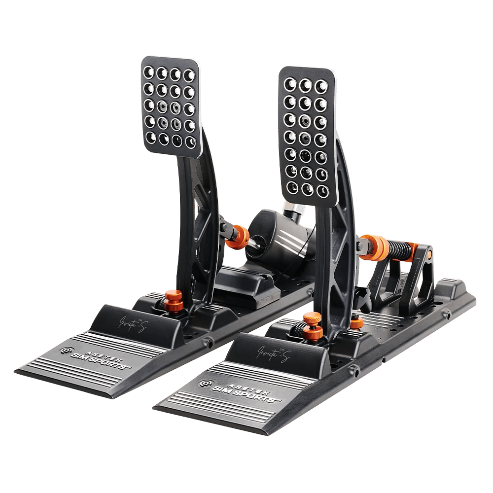 Asetek Invicta™ S - Series Brake & Throttle | Pedals | SIMHUB.PRO