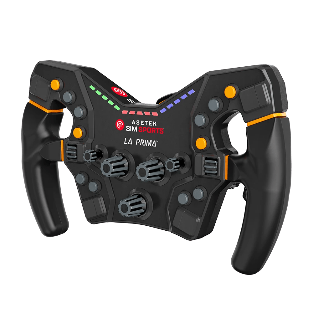Asetek La Prima™ Formula Steering Wheel | Steering wheels | SIMHUB.PRO