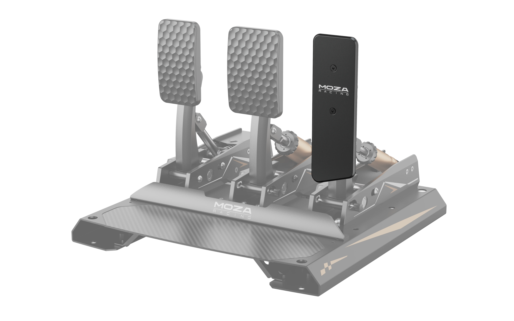 MOZA CRP2 Full Length Throttle Replacement Plate | Accessories for pedals | SIMHUB.PRO