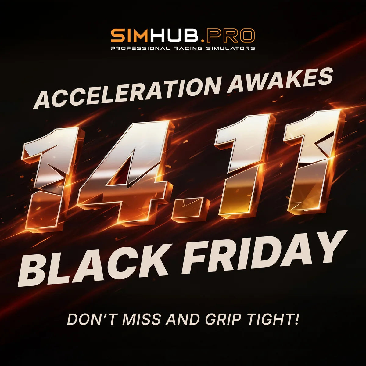 The Ultimate Sim Racing Black Friday Sale is Coming to SIMHUB.PRO!