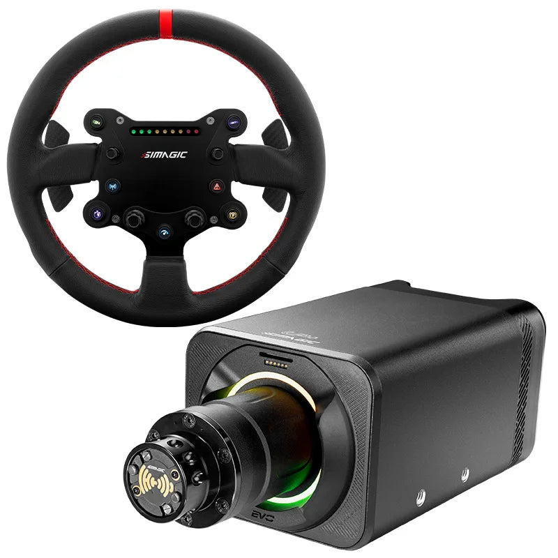 Simagic Alpha EVO Pro 18Nm + GTS Leather Bundle