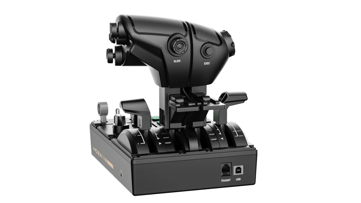 MOZA MTQ Throttle Quadrant | Flight Gear | SIMHUB.PRO