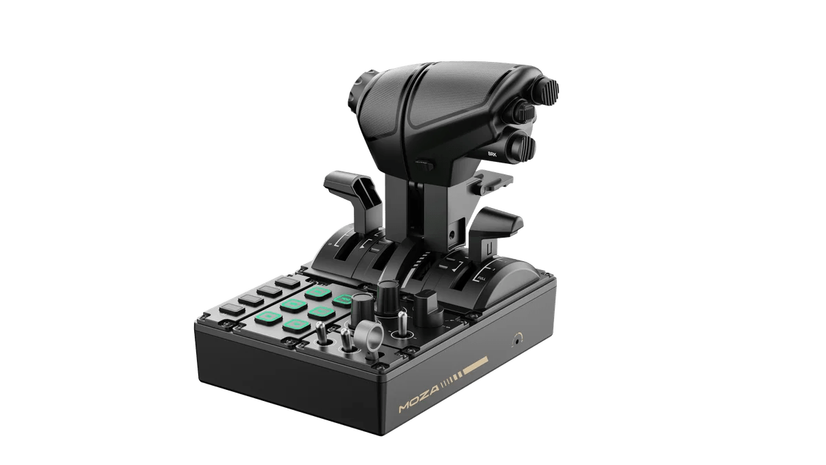 MOZA MTQ Throttle Quadrant | Flight Gear | SIMHUB.PRO