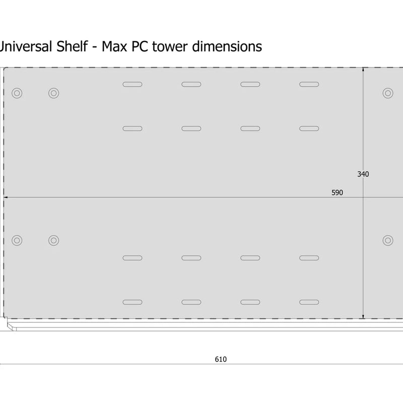 Sim - Lab Sim Shelf Universal | Accessories for cockpits | SIMHUB.PRO