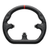 Asetek Closed D Black Leather | Steering wheels | SIMHUB.PRO