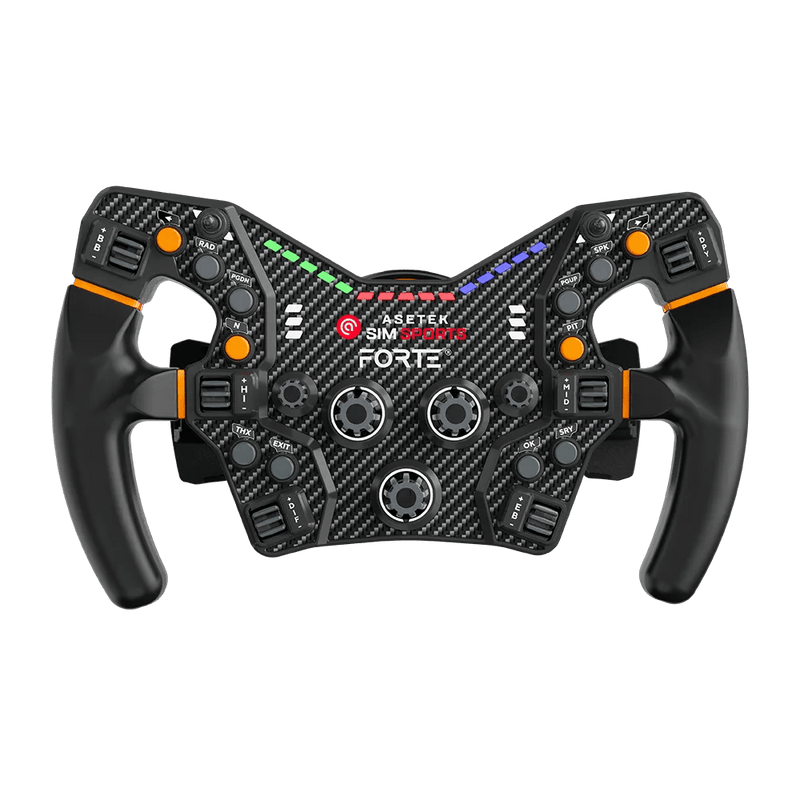 Asetek Forte® Formula Steering Wheel | Steering wheels | SIMHUB.PRO