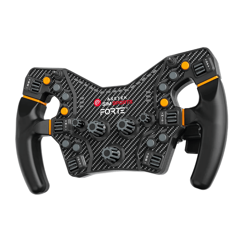 Asetek Forte® Formula Steering Wheel | Steering wheels | SIMHUB.PRO