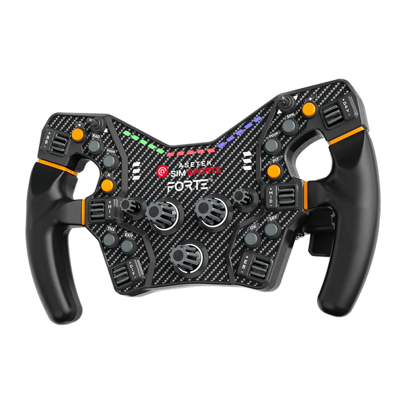 Asetek Forte® Formula Steering Wheel | Steering wheels | SIMHUB.PRO