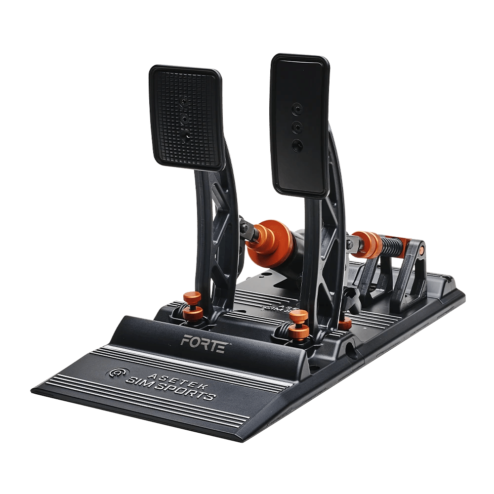 Asetek Forte® Sim Racing Pedals Brake & Throttle - Pedals