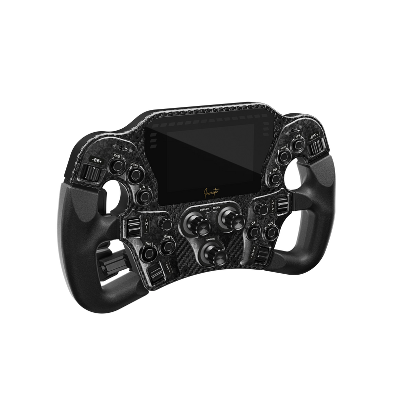 Asetek Invicta™ Formula Button Box (LMP Black) | Steering wheels | SIMHUB.PRO