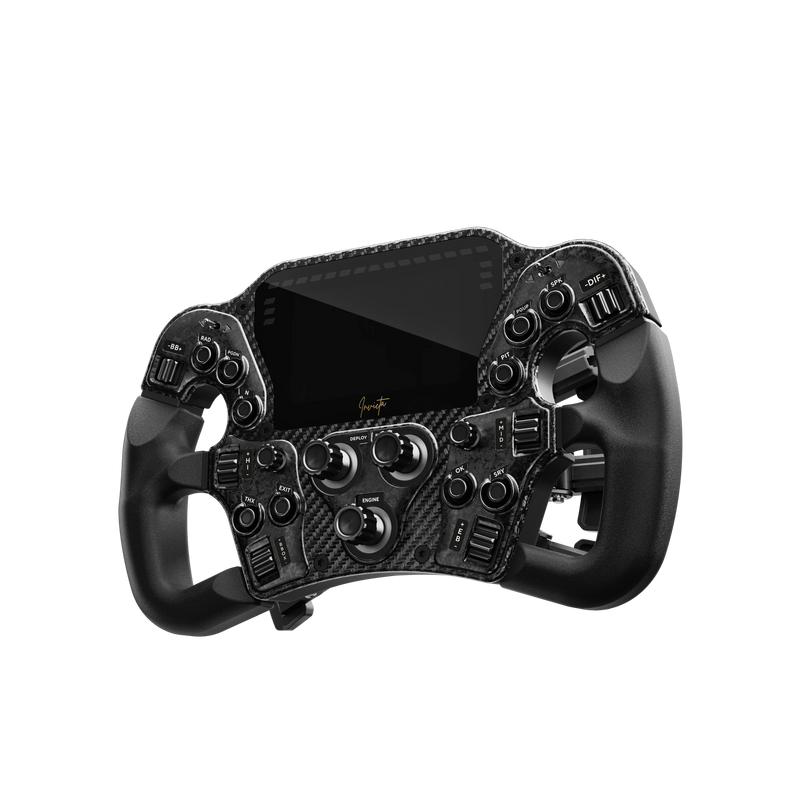 Asetek Invicta™ Formula Button Box (LMP Black) | Steering wheels | SIMHUB.PRO