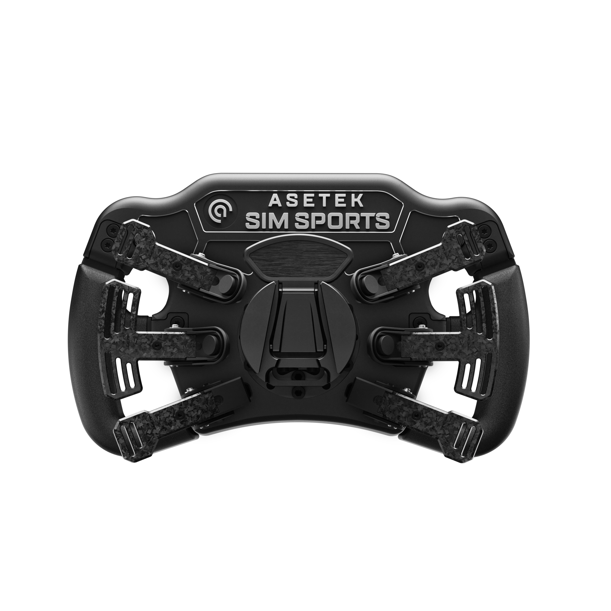 Asetek Invicta™ Formula Button Box (LMP Carbon Black/Gray/Red) - Steering wheel - 40 - 032 - 11124321