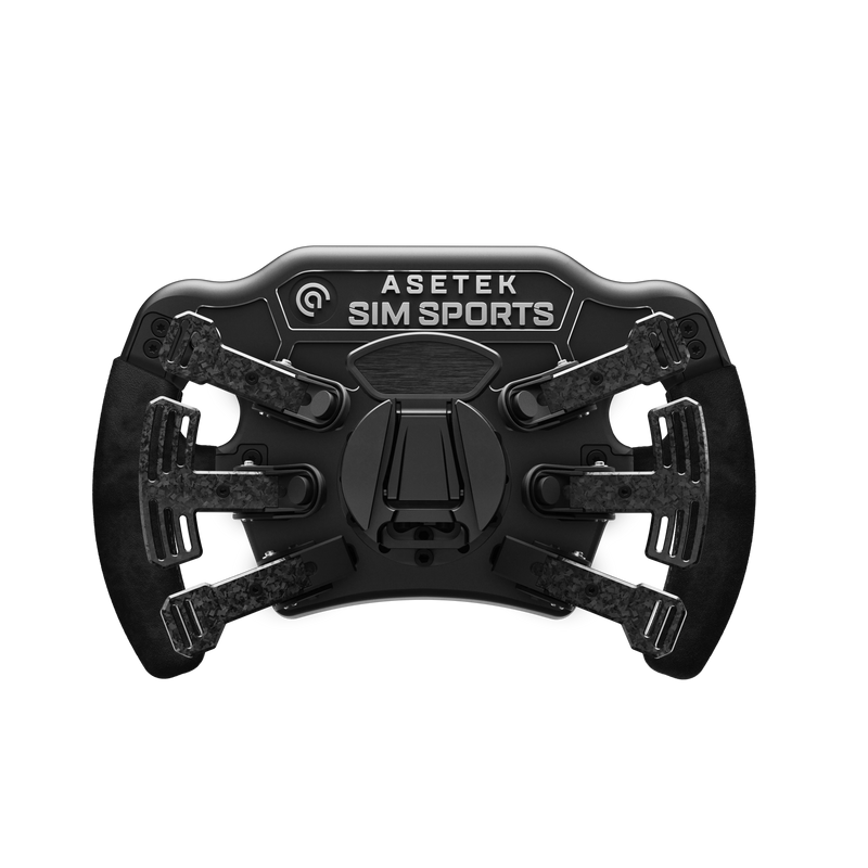 Asetek Invicta™ Formula Button Box (Suede Carbon Gray/Black) | Steering wheels | SIMHUB.PRO