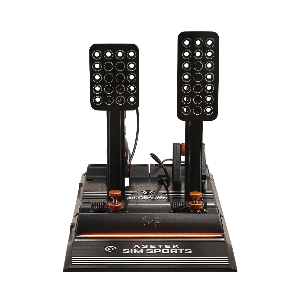 Asetek Invicta™ Sim Racing Pedals Brake & Throttle | Pedals | SIMHUB.PRO