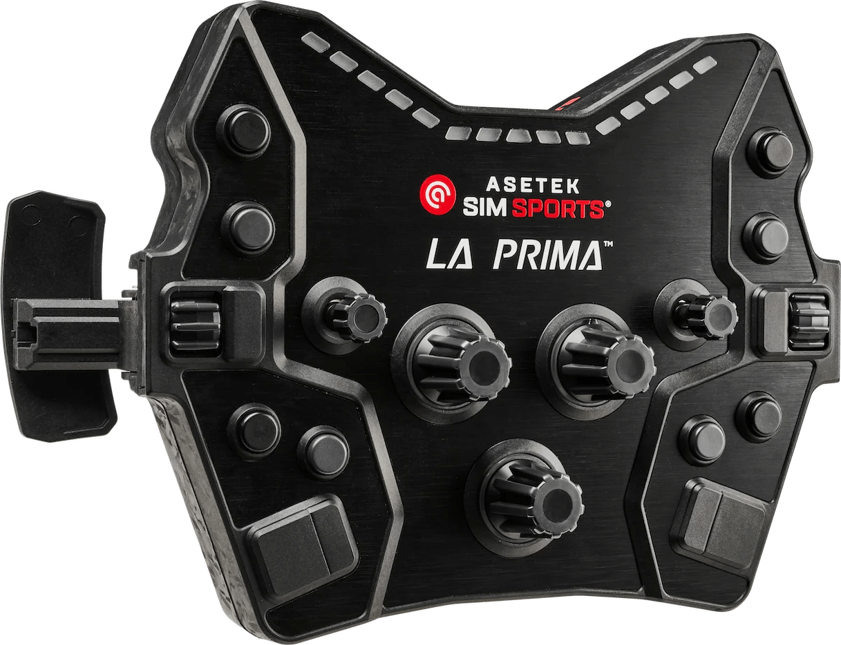 Asetek La Prima™ GT Button Box (Black) | Steering wheels | SIMHUB.PRO