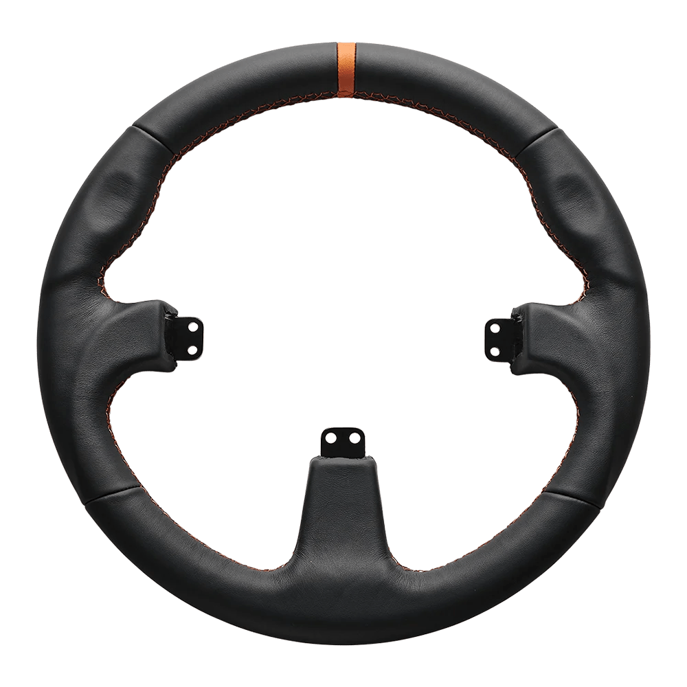 Asetek Round Leather - Steering wheel - 40 - 035 - 0035017