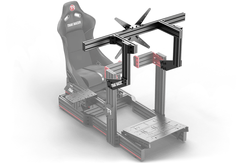 Monitor or TV holder up to 45" for Trak Racer 800 mm cockpits | Accessories for cockpits | SIMHUB.PRO