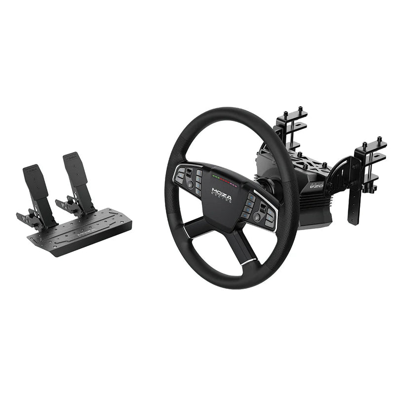 moza wheel with fanatec pedals MOZA Trucking Bundle | SIMHUB.PRO