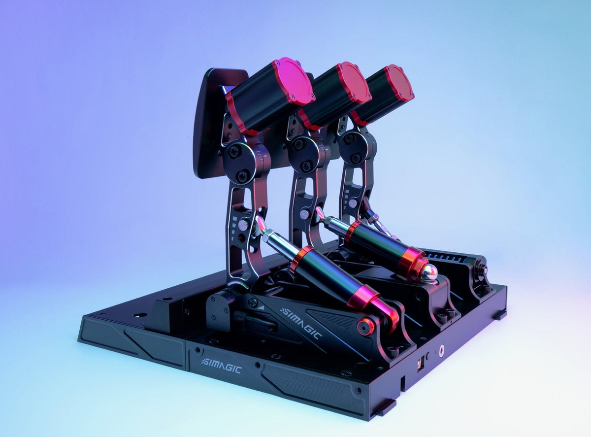 simagic haptischer pedal reactor P-HPR Reaktor für P1000 und P2000 in Belgien Offizieller Händler HPR Haptic Pedal Kit no_hubbox Handschuhe für Herren • Style:Womens Tee