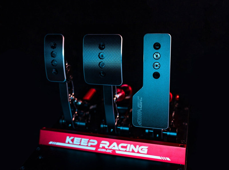 Simagic P - L100 Long Throttle Plate | Accessories for pedals | SIMHUB.PRO