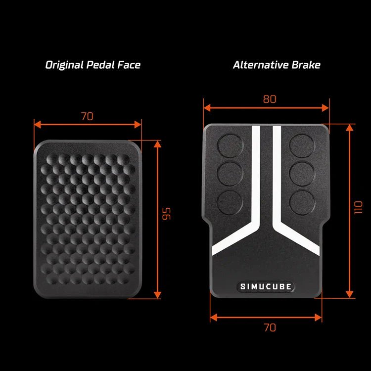 Simucube ActivePedal Brake Pedal Face Plate | Accessories for pedals | SIMHUB.PRO