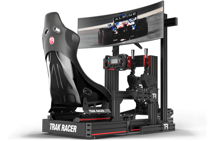 Trak Racer Aluminium Floor Single Screen Stand 800 mm - Accessories for cockpits