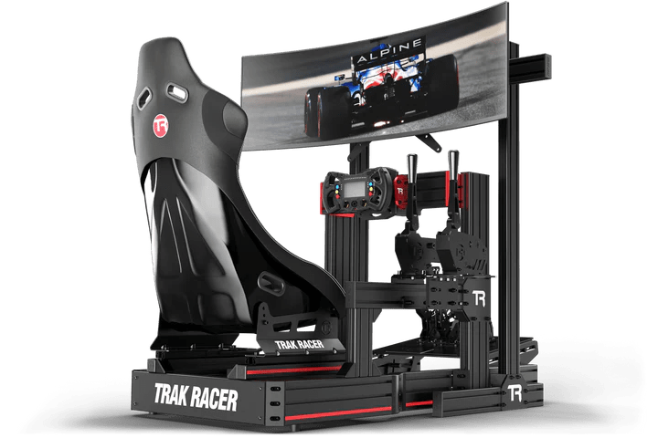 Trak Racer Aluminium Floor Single Screen Stand 800 mm | Accessories for cockpits | SIMHUB.PRO