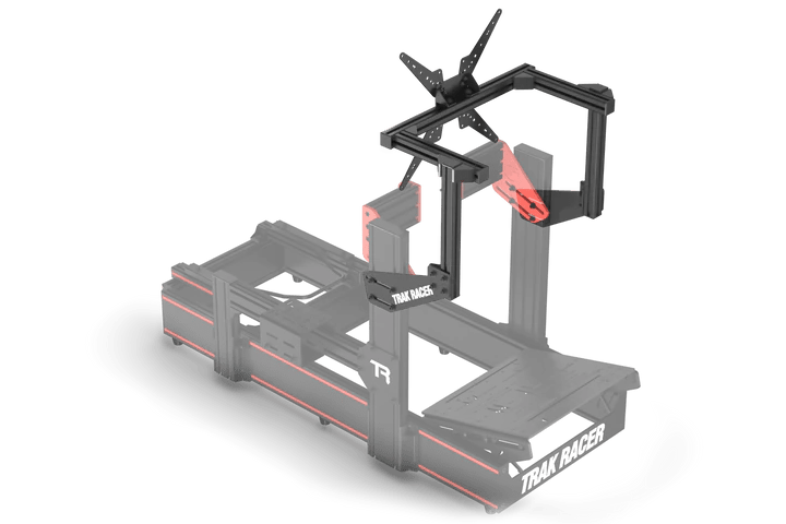 Trak Racer Budget Cockpit - Mounted Single Monitor Stand - 580mm - Accessories for cockpits