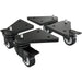 Trak Racer Castors with brakes and mounting brackets | Accessories for cockpits | SIMHUB.PRO
