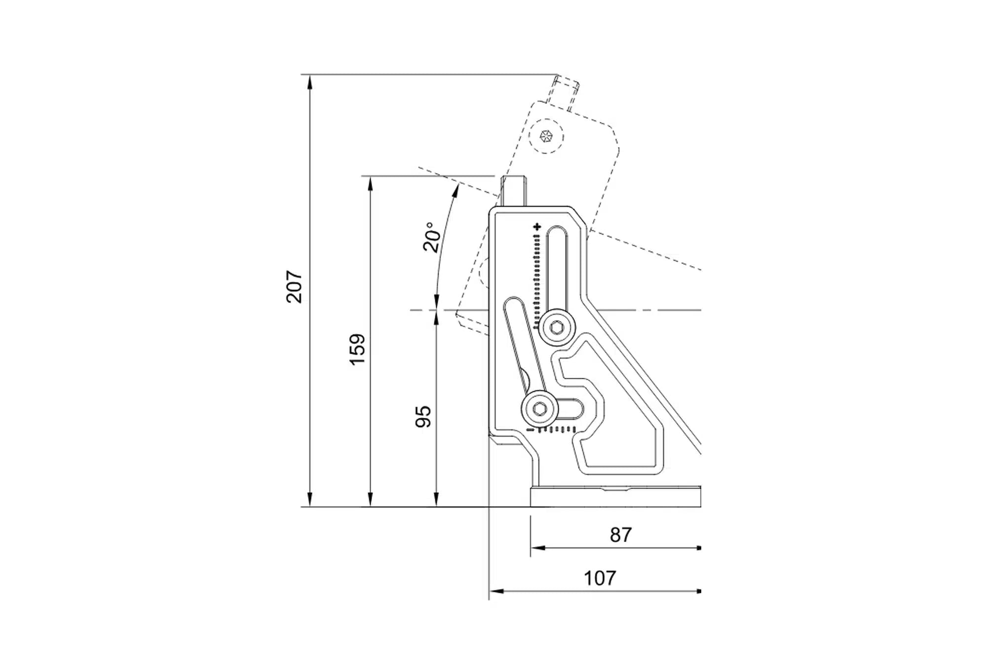Simucube Wheelbase Mount v2 | Accessories for wheelbases | SIMHUB.PRO