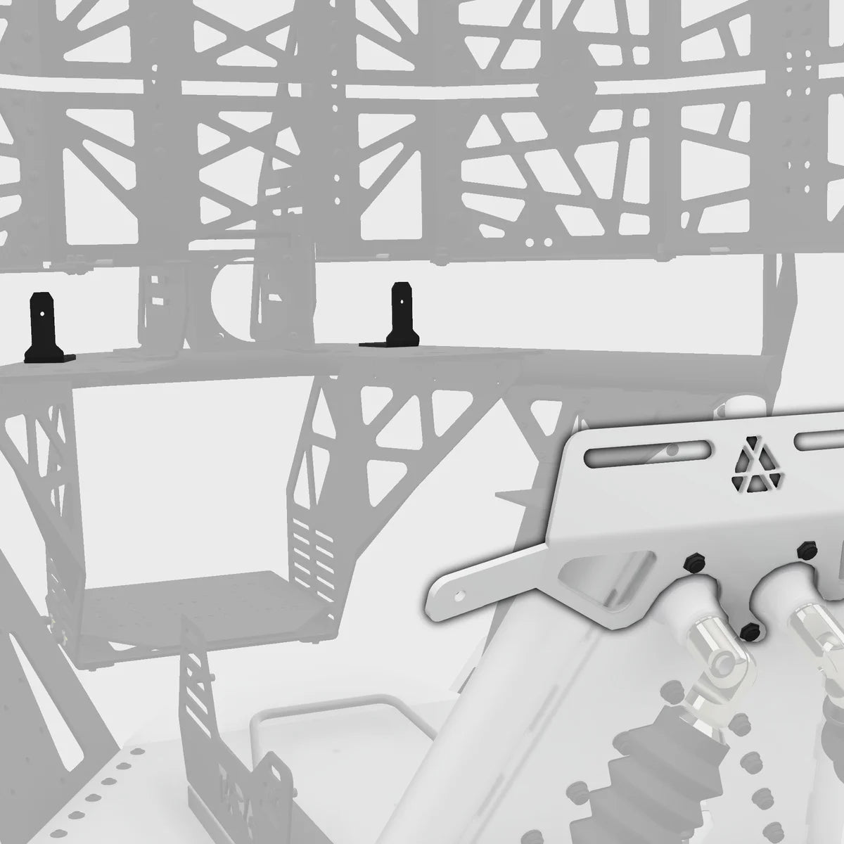 TORQ Speaker mount / Seat belt mount | Accessories for cockpits | SIMHUB.PRO