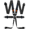 Turn One Speed 6 - point Harness FIA 8853 - 2016 Black | Harness | SIMHUB.PRO